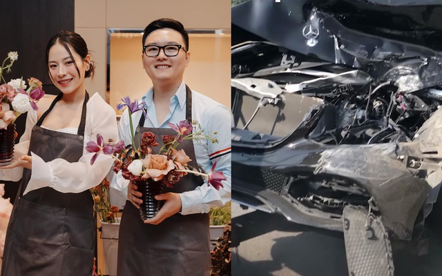 Xe tải mất lái tông nát đầu Mercedes rước dâu, hành động của cô dâu khi tỉnh dậy khiến họ hàng ngỡ ngàng