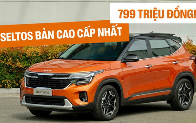 Kia Seltos 2024 ‘full option’ chốt giá 799 triệu tại Việt Nam: Mạnh nhất phân khúc, đủ ADAS đấu Xforce, HR-V