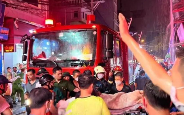 3 người thoát nạn trong vụ cháy ở Định Công Hạ