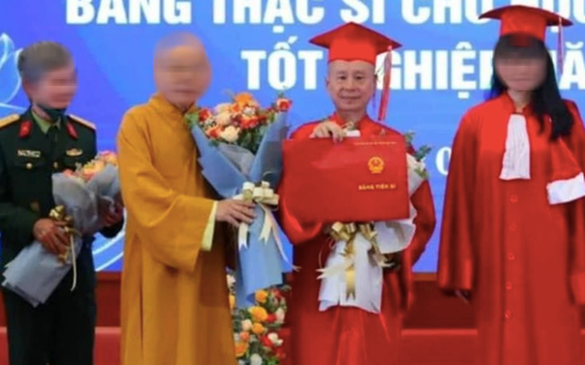 ĐH Luật Hà Nội: Thượng toạ Thích Chân Quang hoàn thành chương trình học tiến sĩ trước thời hạn