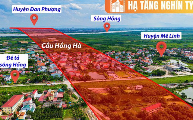 Toàn cảnh dự án Vành đai 4 qua huyện Mê Linh: Tiến độ thần tốc, dự kiến hoàn thành đường song hành sau 6 tháng nữa, chuẩn bị khởi công cầu 10.000 tỷ