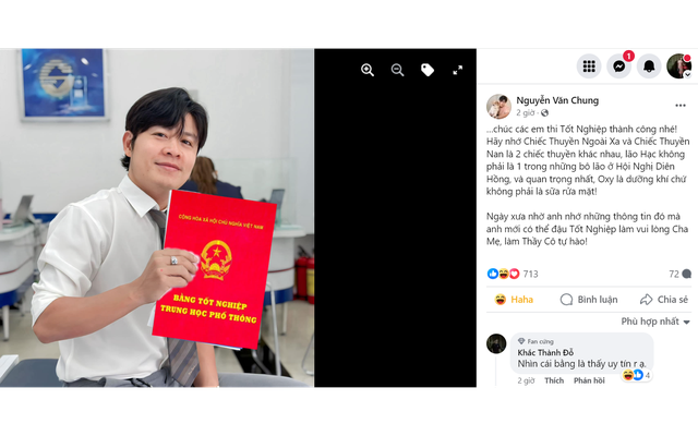Loạt lời nhắn hài hước của sao Việt dành cho sĩ tử trong ngày đầu tiên thi tốt nghiệp