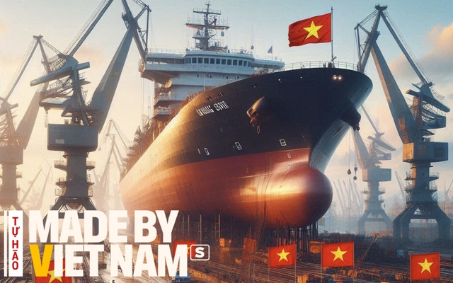 Việt Nam hạ thủy tàu hàng lớn nhất lịch sử, lọt tốp 7 cường quốc: Báo Trung Quốc thừa nhận "gặp đối thủ"
