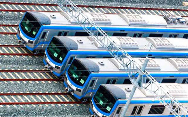 Cận cảnh depot tuyến metro số 1 đã thành hình