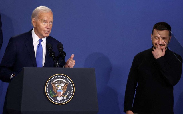 Tổng thống Zelensky lần đầu lên tiếng sau khi bị ông Biden gọi nhầm là Tổng thống Putin