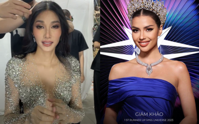 Hoàng Thùy livestream giữa thị phi, Miss Universe Vietnam liền có hành động cực gắt!