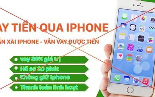 Nhiều người sập bẫy vay tiền qua iCloud