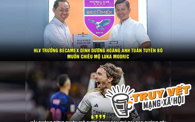 Thực hư CLB Becamex Bình Dương chiêu mộ ngôi sao Luka Modric