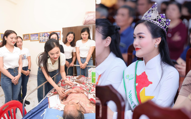 
Hoa hậu Vũ Thị Hoa và các á hậu Mrs Earth Vietnam 2024 đi thiện nguyện sau đăng quang