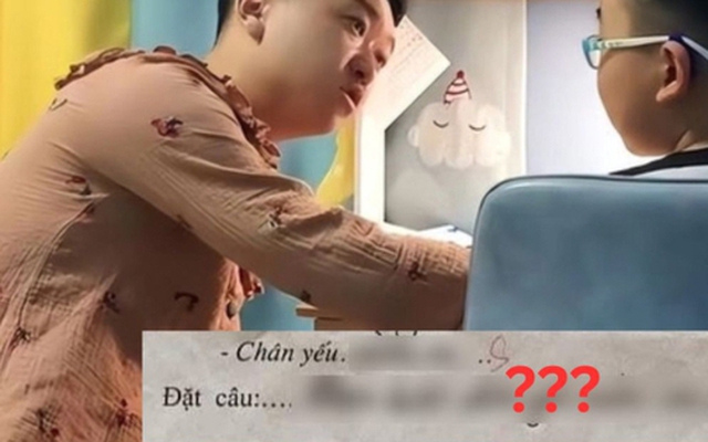 Được yêu cầu đặt câu với từ "chân yếu", học sinh tiểu học biến tấu độc đáo khiến ai nấy cười sặc cơm