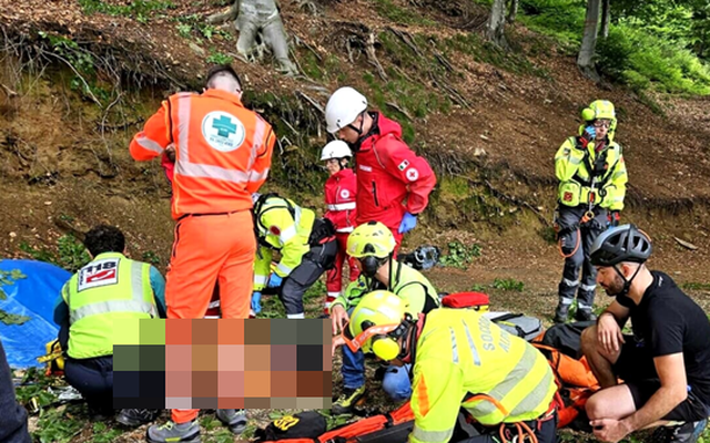 Tai nạn thảm khốc: Người phụ nữ rơi từ cáp treo trên độ cao 152m xuống vực trong sự bàng hoàng của chồng con