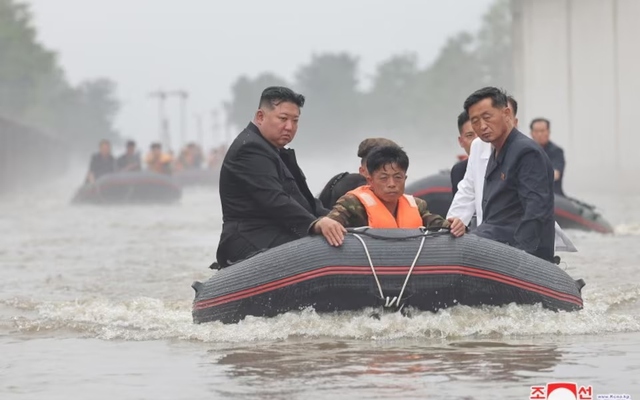 Ông Kim Jong Un muốn đưa nạn dân lũ lụt sơ tán đến thủ đô Bình Nhưỡng