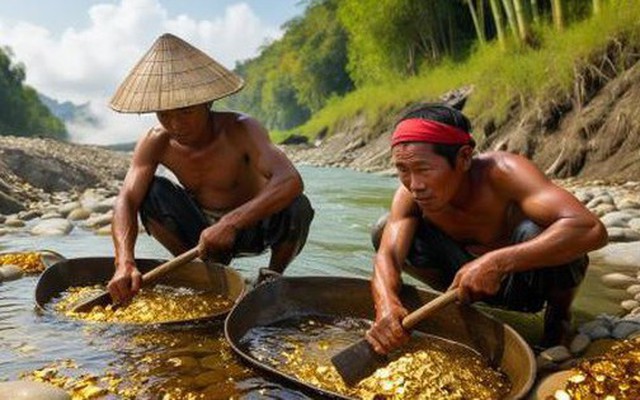 Phát hiện "con suối chứa đầy vàng", chuyên gia dùng máy bơm hút cạn nước nhưng không được: Sau 10 năm, mỏ vàng trữ lượng lớn hơn 400 năm tuổi được tìm thấy theo cách không ai ngờ