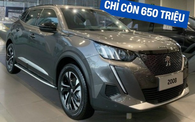 Đại lý bán Peugeot 2008 GT Line demo: Sản xuất 2021, đã chạy 6.000km, giá từ 769 triệu nay chỉ còn 650 triệu