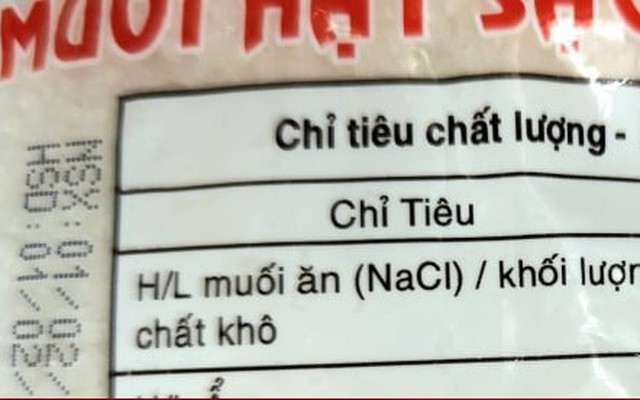 Tại sao muối đóng gói vẫn được ghi hạn sử dụng?