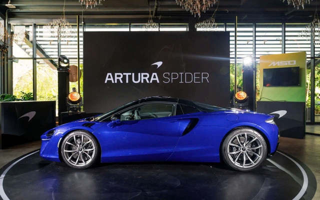 Siêu xe McLaren Artura Spider ra mắt, giá hơn 19 tỷ đồng