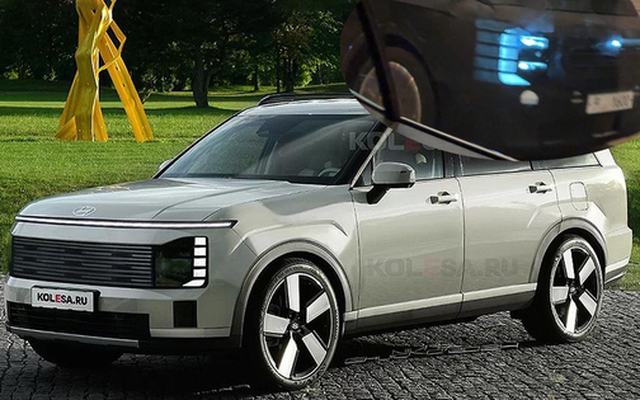 Hyundai Palisade 2026 lần đầu để lộ đèn LED cỡ khủng khi chạy đường đêm: Khác hoàn toàn đời cũ và cả đàn em Santa Fe