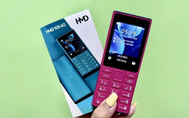 Nokia HMD 105 4G - điện thoại cho người lớn tuổi có gì đặc biệt?