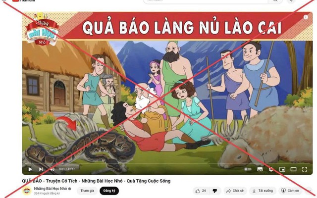 Vụ clip câu like “Quả báo làng Nủ Lào Cai”: Cho thôi việc Trưởng phòng YouTube