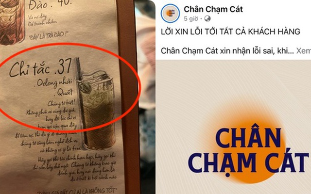 Quán cà phê bán "trà tắc cho người nghèo" 37k lên tiếng xin lỗi nhưng dân mạng vẫn "dí" tới cùng