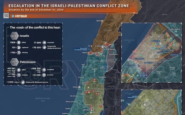 Israel hứng tên lửa từ miền trung Gaza; Lebanon bị không kích