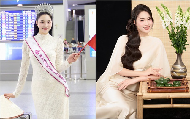 Nhan sắc Á hậu đại diện Việt Nam sang Trung Quốc dự thi Miss Tourism World 2024