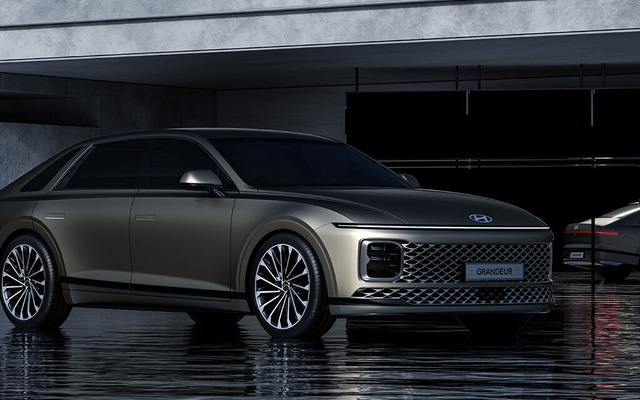 Hyundai Grandeur sắp có bản nâng cấp đối đầu S-Class: Động cơ mới có thể chạy 100km không cần xăng