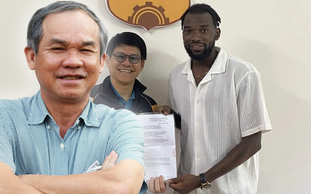 Từng nhờ công an vào cuộc, CLB của bầu Đức bất ngờ "tay bắt mặt mừng" với ngoại binh Martin Dzilah