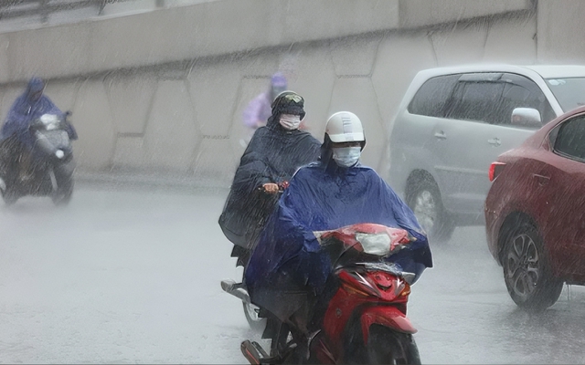 Một đợt không khí lạnh mới đang tràn xuống, nhiều nơi sắp mưa to