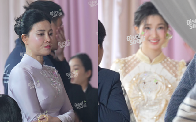 Mẹ Phương Nhi chiếm spotlight, không giấu được biểu cảm khi con gái về nhà chồng tỷ phú