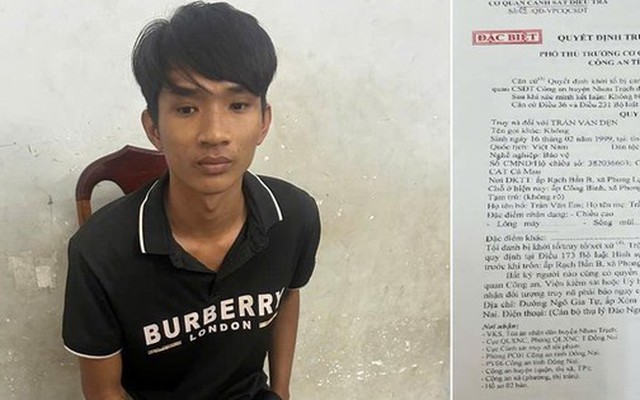 Đồi tượng Trần Văn Dẹn bị Công an Đồng Nai bắt sau 2 năm lẩn trốn