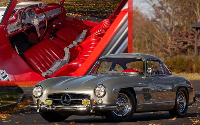 Bán đấu giá Mercedes-Benz 300SL Gullwing nguyên bản đời 1957 đáng giá 2 triệu đô
