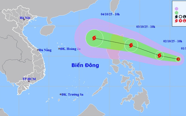 Biển Đông sắp đón cơn bão thứ 11 trong năm 2025