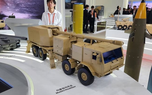 Hàn Quốc bắt đầu sản xuất phiên bản bánh lốp của pháo tự hành K9 Thunder
