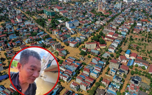 Người cha bơi 4 tiếng giữa dòng nước lũ ở Thái Nguyên, tiếp tế đồ ăn cho con gái