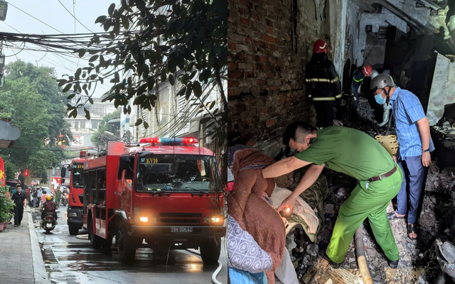 Vụ cháy 5 người tử vong ở Hà Nội: Hàng xóm nghe tiếng kêu cứu mà không làm được gì