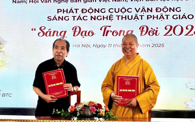 Phát động Cuộc vận động sáng tác Nghệ thuật Phật giáo "Sáng Đạo trong đời"