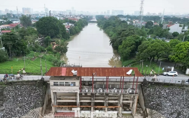 Cận cảnh vị trí chuẩn bị xây trạm bơm tiêu úng hơn 4.200 tỷ đồng lớn nhất Hà Nội