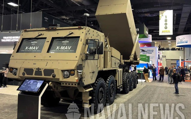 Triển vọng cho Kyiv: Mỹ ra mắt bệ phóng trên đất liền X-MAV cho tên lửa Tomahawk