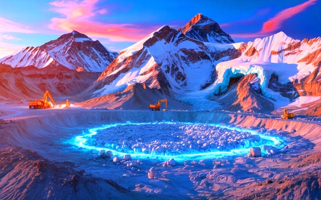 Trung Quốc tìm thấy mỏ "vàng trắng" 1 triệu tấn trên đỉnh Everest: Chưa kịp mừng thì toàn cầu báo động