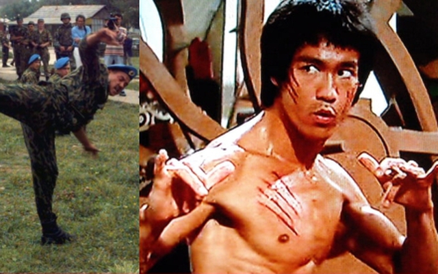 Môn võ của đặc nhiệm Nga được so sánh với tuyệt kỹ Lý Tiểu Long