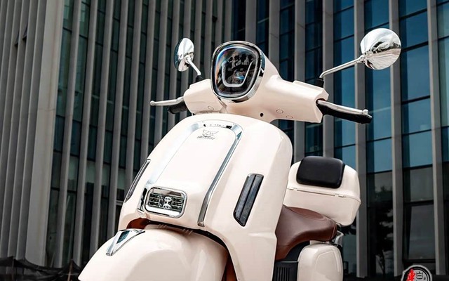 'Tân binh' xe ga 125cc giá 27 triệu đồng ra mắt: ngoại hình như Vespa, trang bị áp đảo Honda Vision