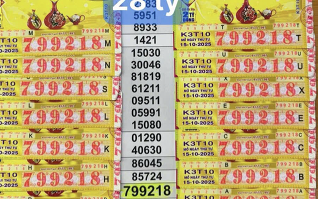 Mua vé số online, người phụ nữ ở Cần Thơ trúng gần 26 tỉ đồng