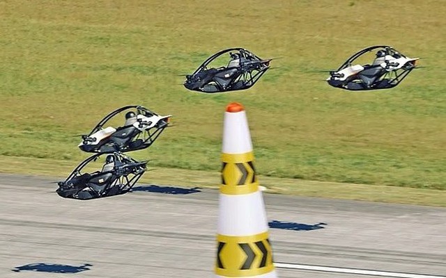 Cuộc đua 'Công thức 1’ trên không đầu tiên biến viễn tưởng thành hiện thực