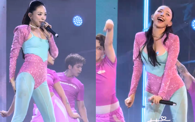 Tóc Tiên mặc xấu dữ dội