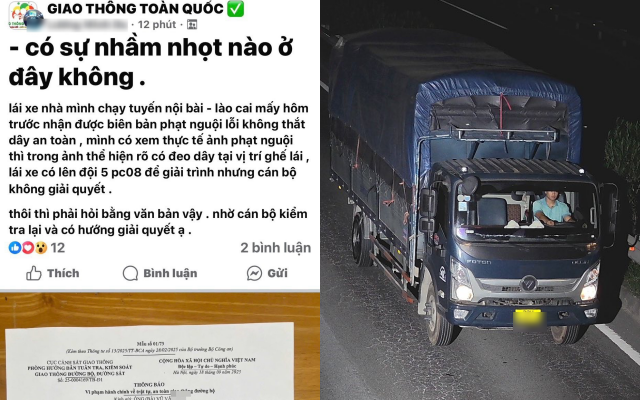 Chủ xe nói camera AI "phạt oan", Cục CSGT tung luôn hình ảnh không thể chối cãi