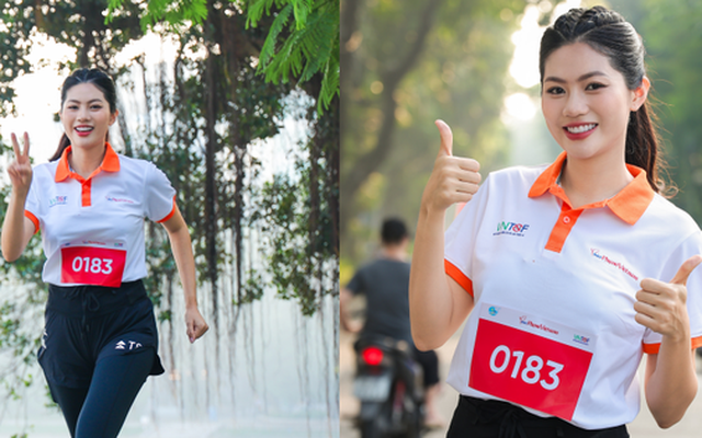 Hoa khôi Vũ Hương Giang sống kỷ luật, tích cực để làm gương cho con