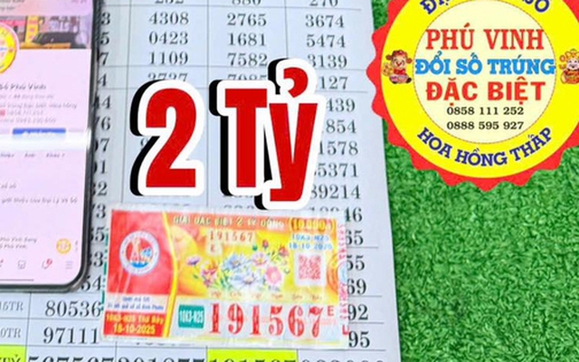 Xổ số miền Nam: Dãy số đặc biệt 567 và 2000 đã có người trúng thưởng