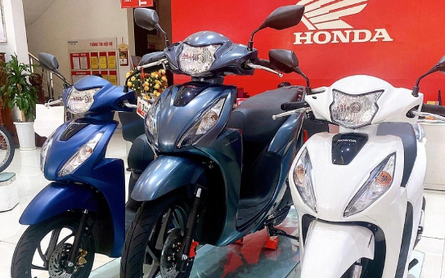 Bảng giá xe tay ga Honda tháng 10/2025: Vision tăng nhẹ, SH tiếp tục chênh cao