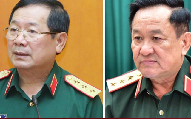 Kéo dài thời gian giữ chức vụ với 2 Thứ trưởng Bộ Quốc phòng